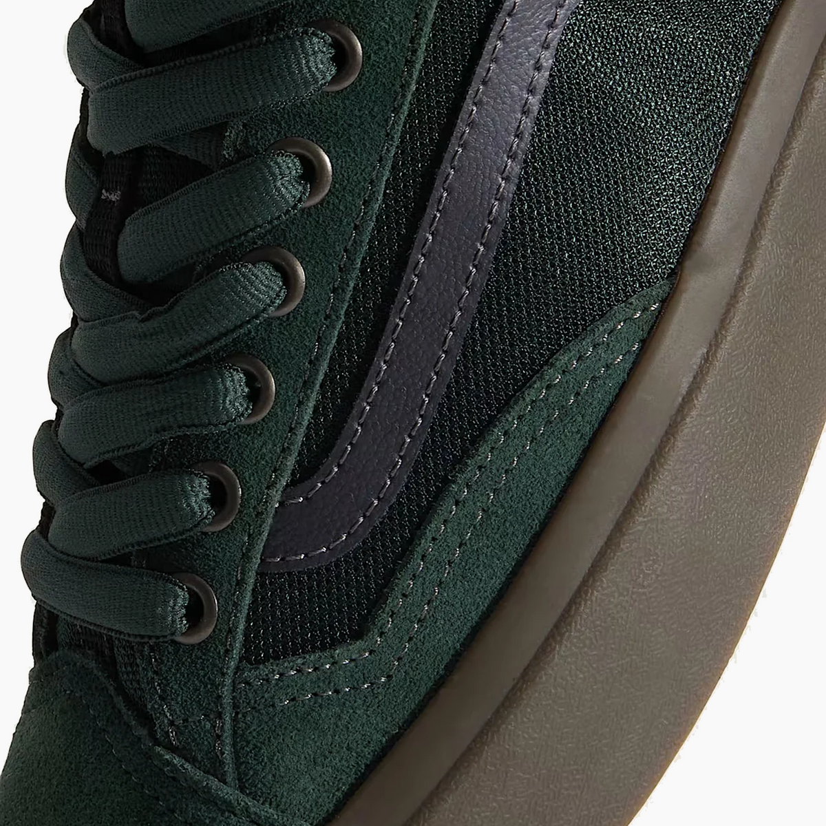 VANS SKATE OLD SKOOL 36+ GREEN / GUM VN000D5R17P1