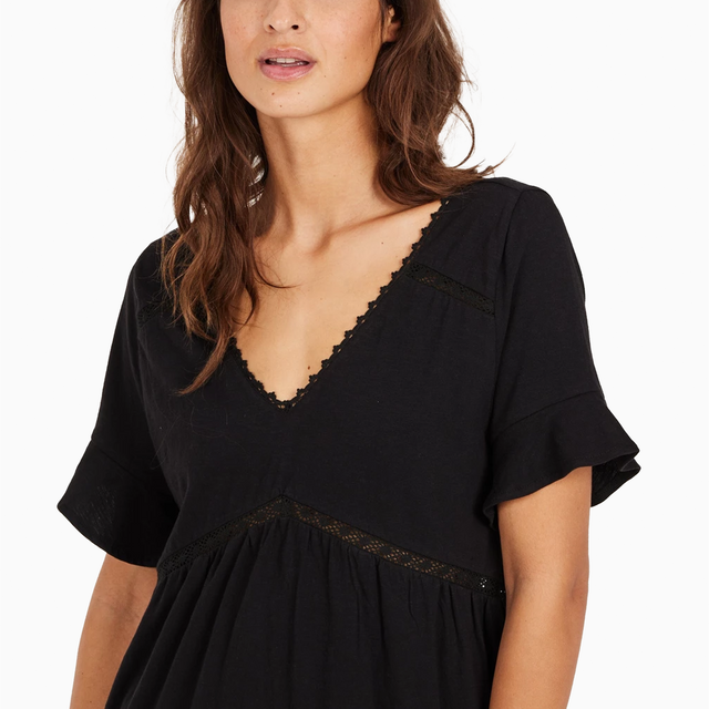 PROTEST W' PRTTHIRZA TUNIC FULL BLACK - 1612843