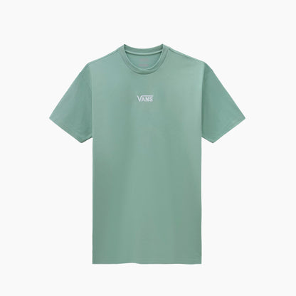 Vestidos Vans | Camiseta Vestido de Vans | El center vee es un vestido de manga corta, con corte de líneas masculinas y diseño a modo de camiseta confeccionada en algodón al 100% y decorada con un logotipo bordado en la parte delantera.
