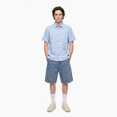 WANF DONBURI DENIM SHORTS SU2620