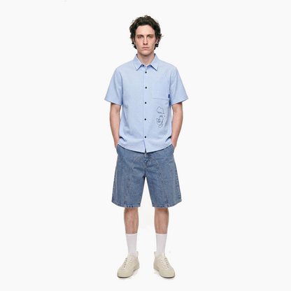 WANF DONBURI DENIM SHORTS SU2620