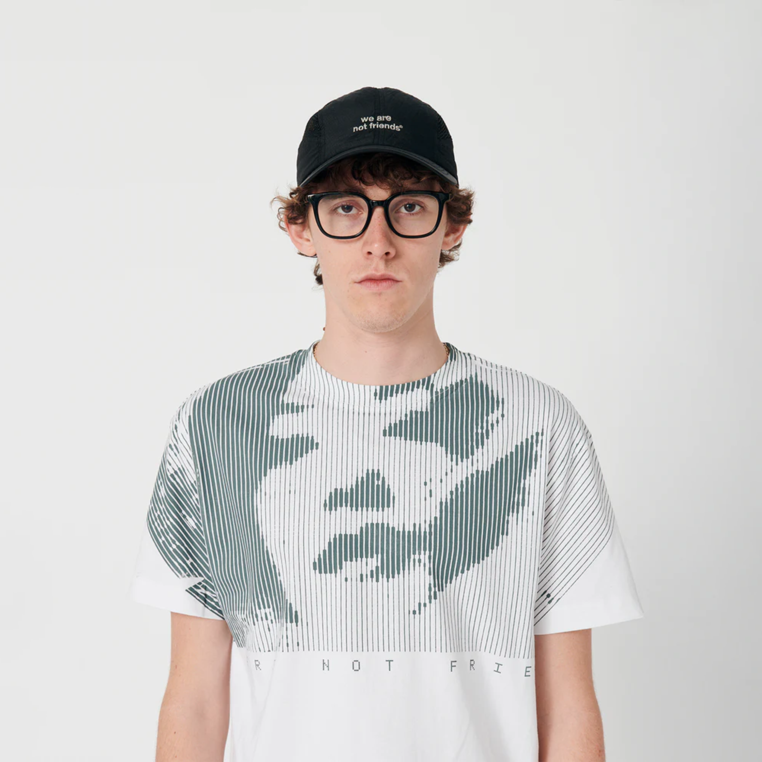 WANF OFFLINE BEAUTY T-SHIRT WHITE