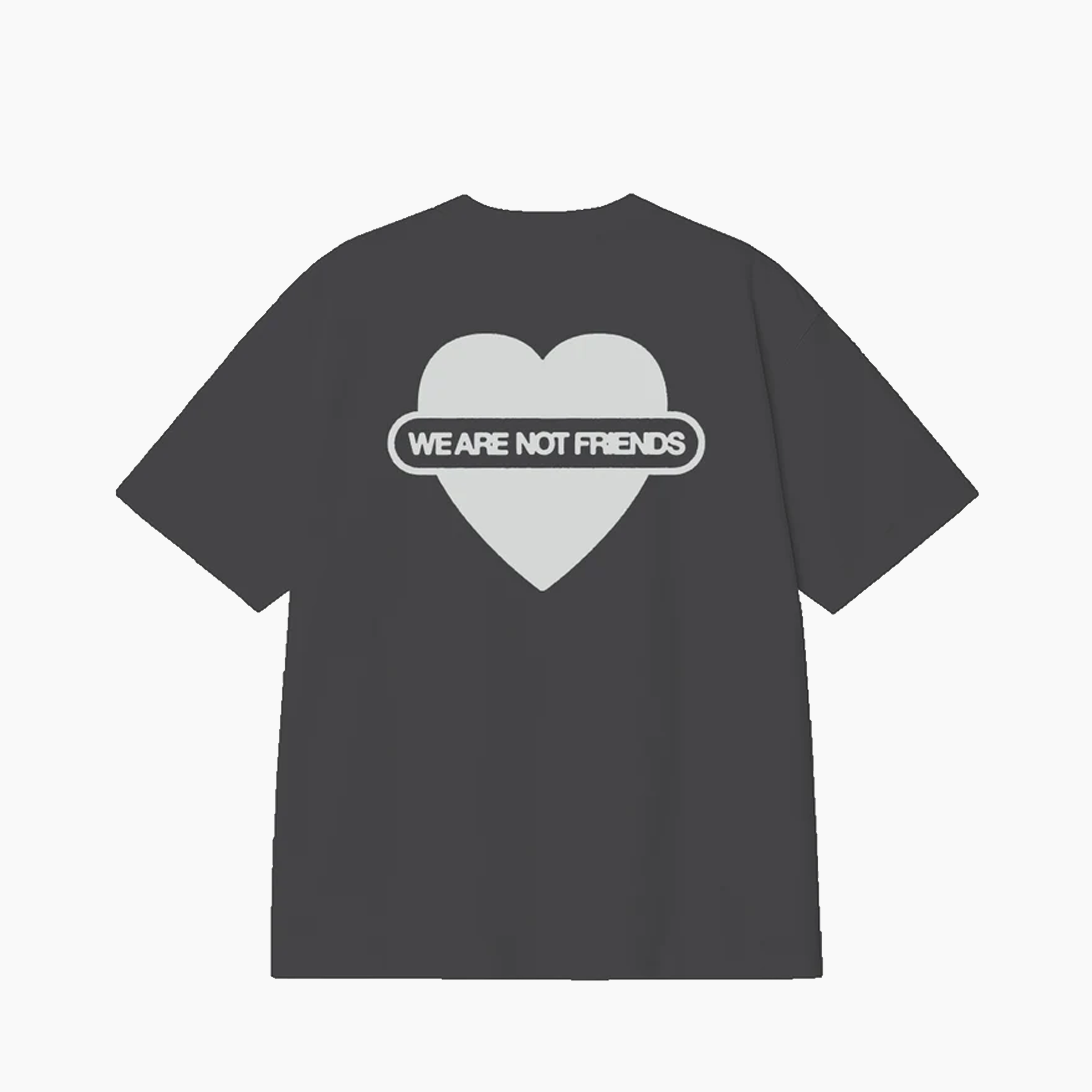 WANF UNION LOVE ANTRA BOXY TEE BLACK