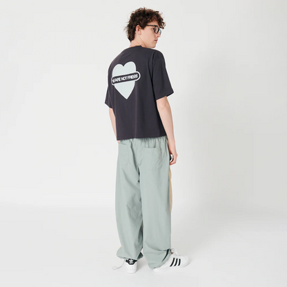 WANF UNION LOVE ANTRA BOXY TEE BLACK