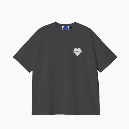 WANF UNION LOVE ANTRA BOXY TEE BLACK