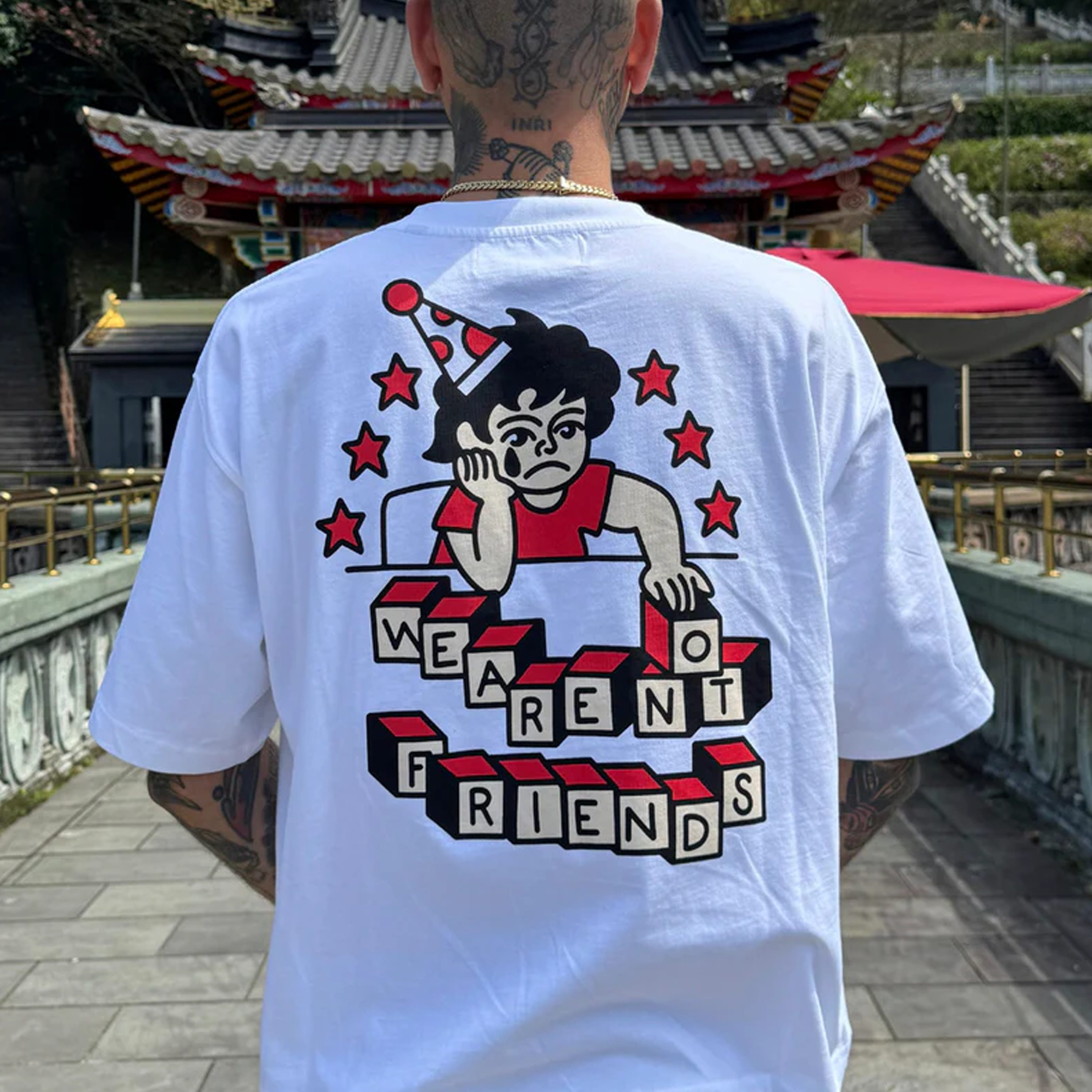 WANF WANF X BORJA SILGADO BOXY TEE SP2621