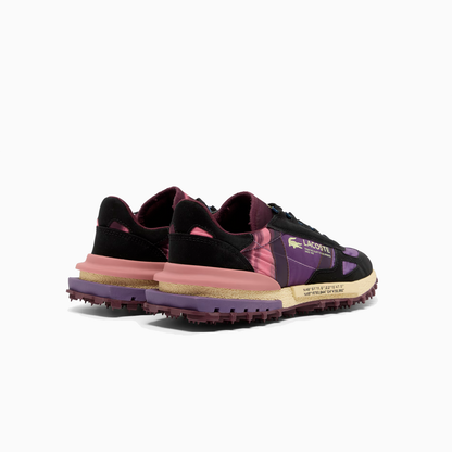 LACOSTE ELITE ACTIVE BLACK &amp; PURPLE 50SFA0080-N94