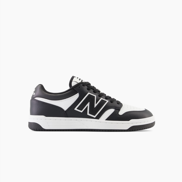 NEW BALANCE 480 BLACK & WHITE - BB480LBA