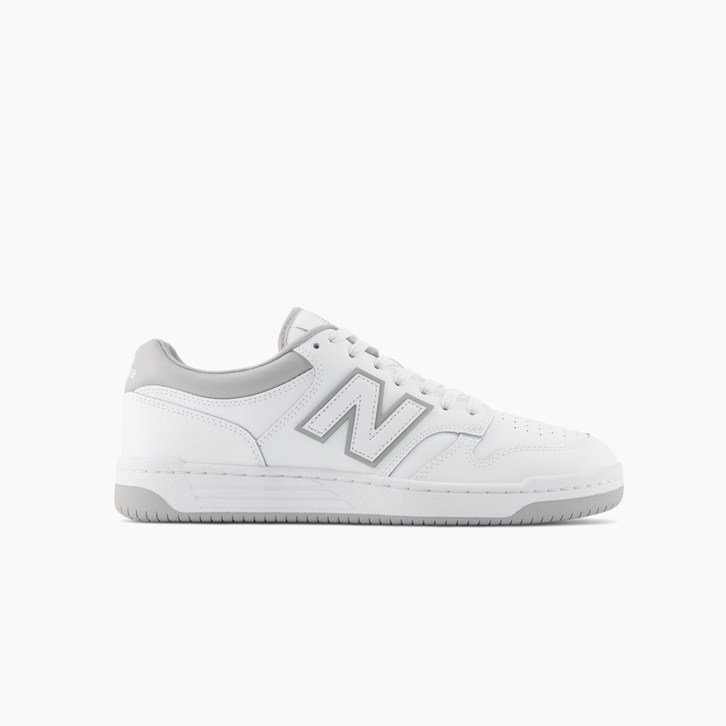 NEW BALANCE 480 WHITE & GREY - BB480LGM