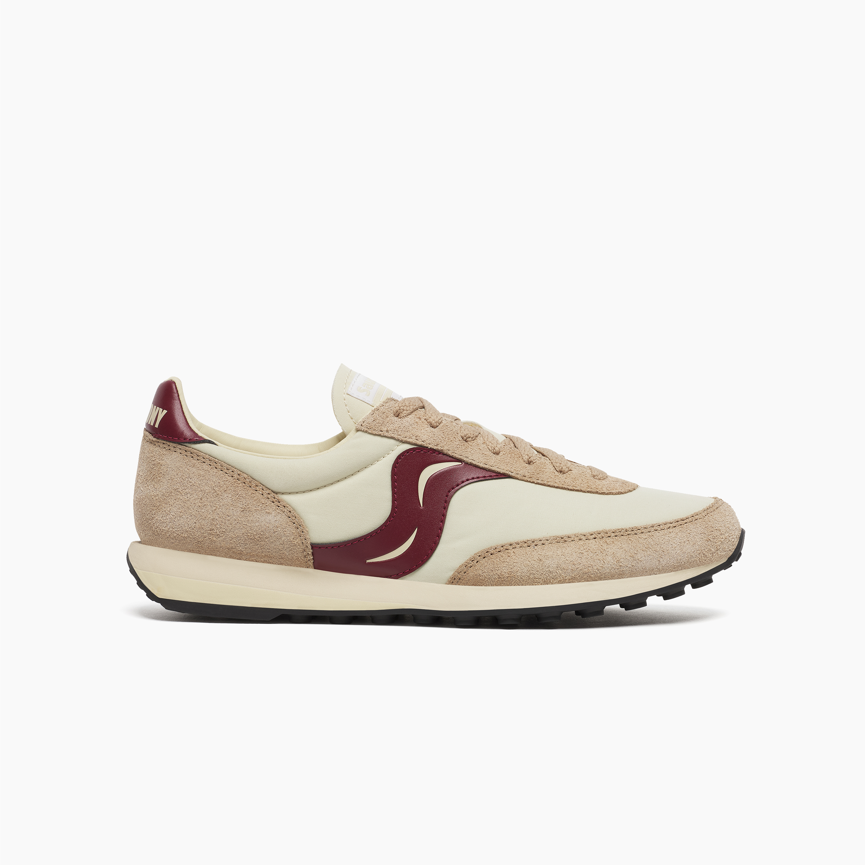 SAUCONY TRAINER 80 BEIGE BURGUNDY S70883-2