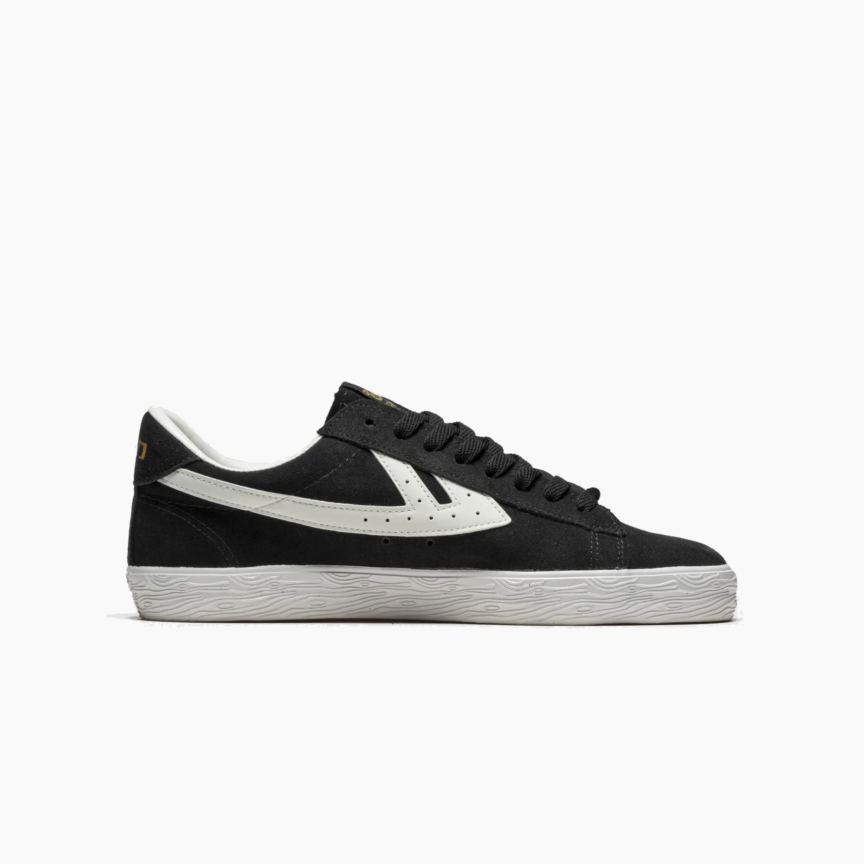 WARRIOR DIME SUEDE BLACK WHITE