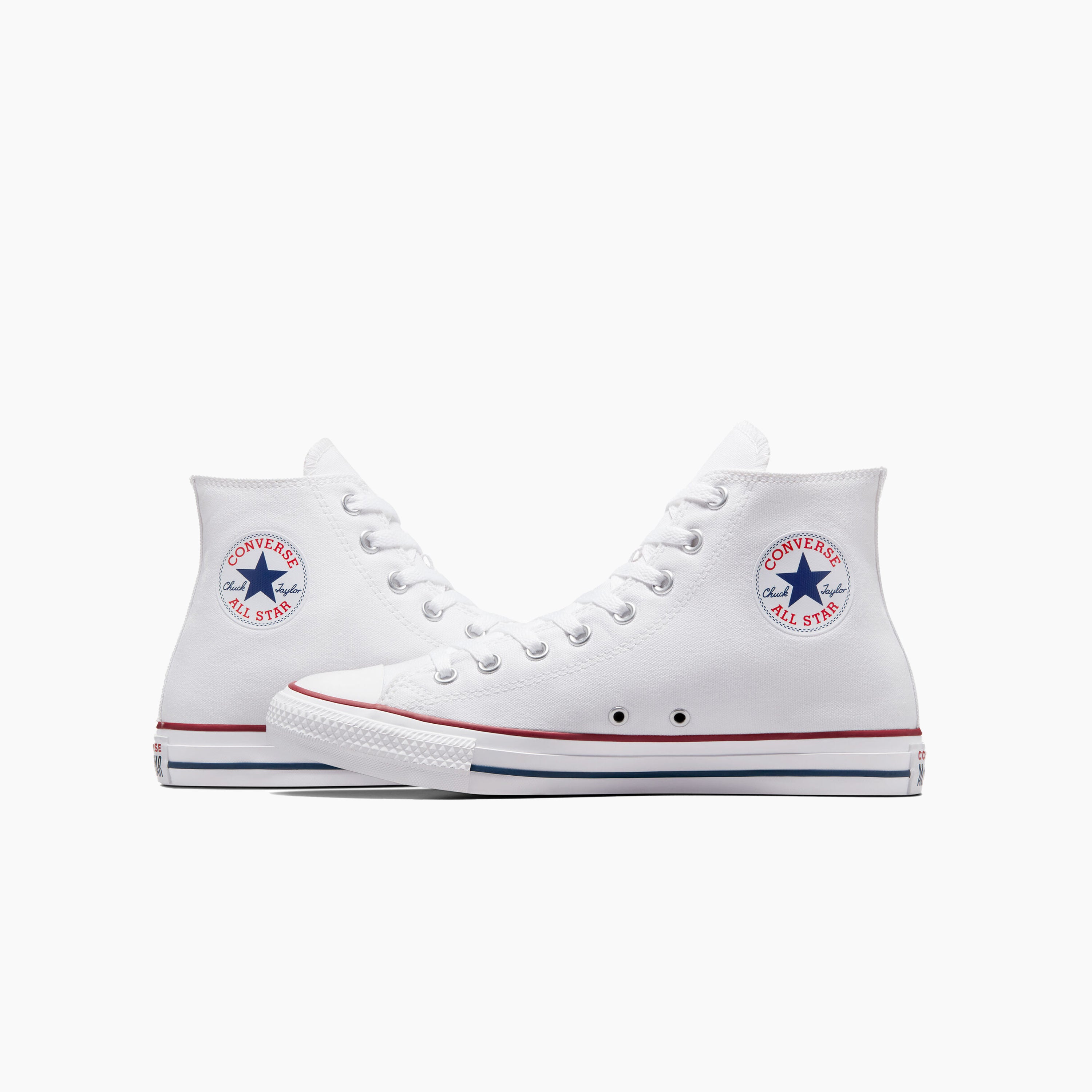 Converse all clearance star plataforma blancas