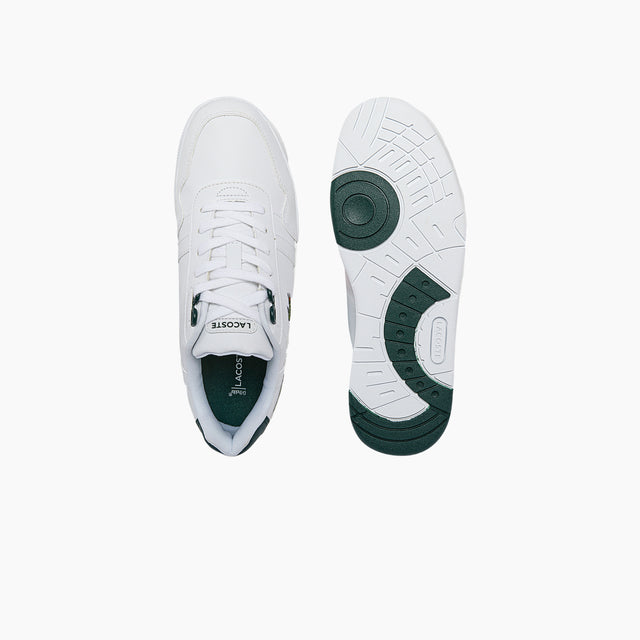 LACOSTE T-CLIP SYNTHETIC WHITE & DK GREEN - 42SUJ0004