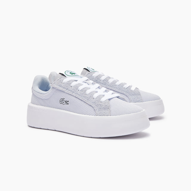 Zapatillas Lacoste Mujer | Lacoste Carnaby Platoform  | Las Carnaby Platform aúnan todo lo bueno de las zapatillas gruesas. Están confeccionadas en lona ligera y transpirable, incorporan sutiles detalles de ante en todo el diseño y disponen también la entresuela EVA que garantiza un acabado liviano y una gran amortiguación