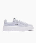 Zapatillas Lacoste Mujer | Lacoste Carnaby Platoform  | Las Carnaby Platform aúnan todo lo bueno de las zapatillas gruesas. Están confeccionadas en lona ligera y transpirable, incorporan sutiles detalles de ante en todo el diseño y disponen también la entresuela EVA que garantiza un acabado liviano y una gran amortiguación