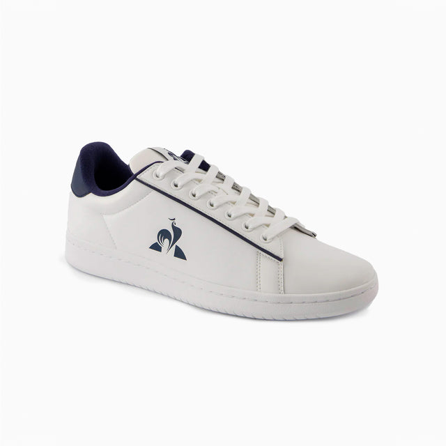 LE COQ SPORTIF LCS COURT CLEAN OPTIQUE BLANC & ROBE BLEU - 2422853;;