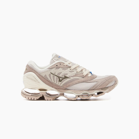 MIZUNO WAVE PROPHECY LS BEIGE & WHITE - D1GA2262