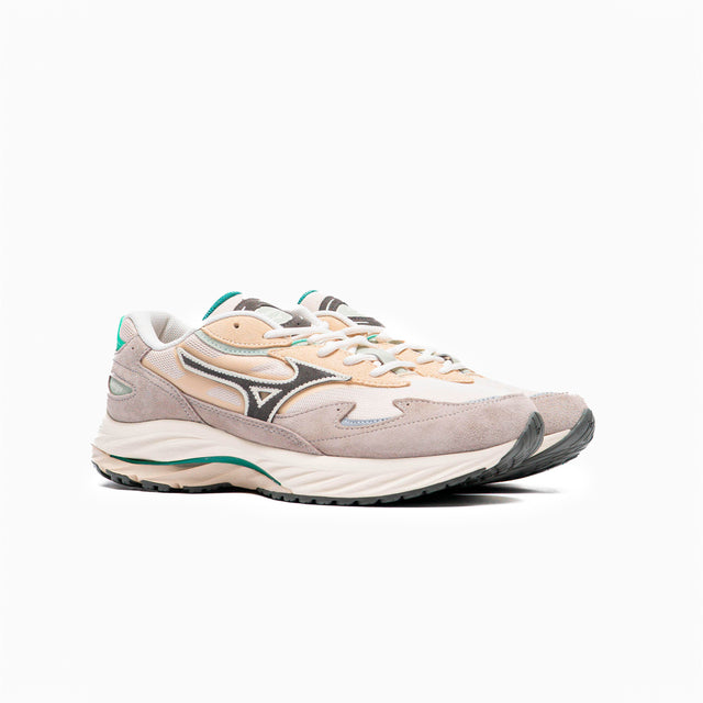 MIZUNO WAVE RIDER B SUMMER SAND & BELUGA AND VINTAGE KHAKI - D1GA3309