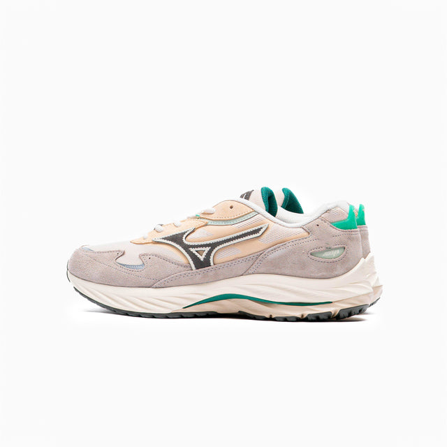 MIZUNO WAVE RIDER B SUMMER SAND & BELUGA AND VINTAGE KHAKI - D1GA3309