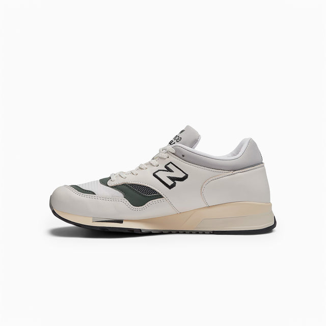 NEW BALANCE 1500 MADE IN UK ANTIQUE WHITE & CILANTRO AND BLACK - U1500WHG