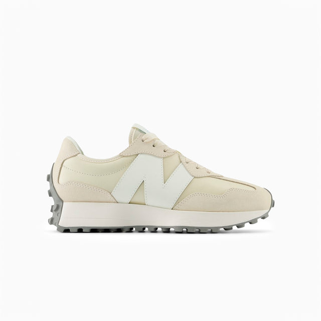 NEW BALANCE 327 BEIGE & WHITE - WS327MO