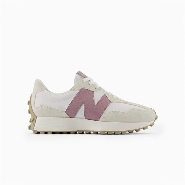 NEW BALANCE 327 BLANC ET VIOLET - WS327KH