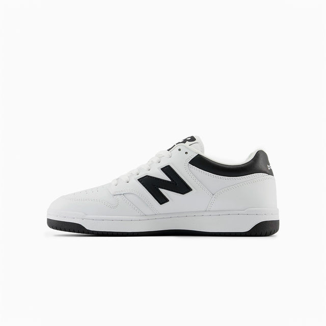 NEW BALANCE 480 WHITE & BLACK - BB480LBK