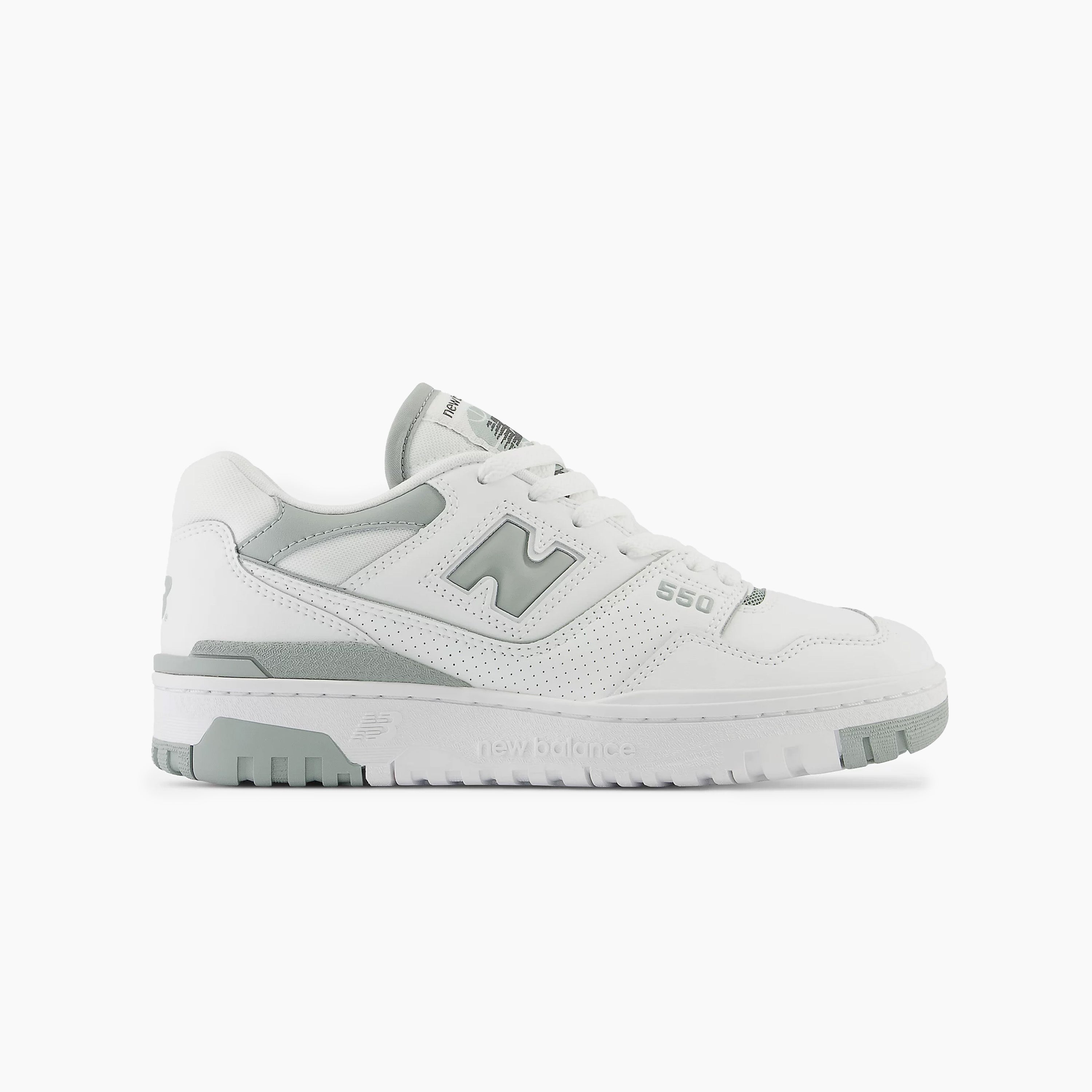 NEW BALANCE 550 W' WHITE & WITH JUNIPER - BBW550BG