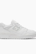 New Balance 550 | New Balance 550 para Mujer | New Balance 550 Blancas para Mujer | La leyenda del baloncesto está de vuelta. El retorno de la 550 rinde homenaje al modelo original que debutó en las canchas de baloncesto del 89. Presenta un diseño sencillo, de líneas depuradas que se mantiene fiel a su legado. La mayoría de personas elige medio número menos. 