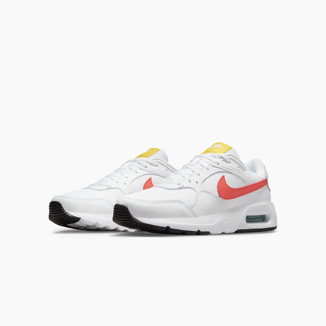 NIKE W' AIR MAX SC WHITE & PINK FOAM & LIGHT LASER ORANGE - FZ3623