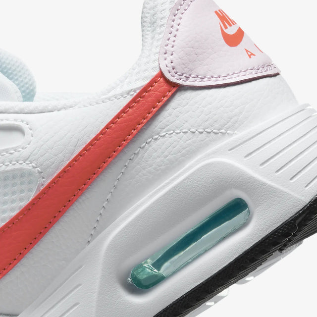 NIKE W' AIR MAX SC WHITE & PINK FOAM & LIGHT LASER ORANGE - FZ3623