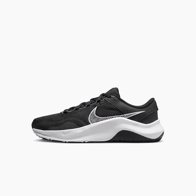 NIKE LEGEND ESSENTIAL 3 NEXT NATURE BLACK & WHITE - DM1119