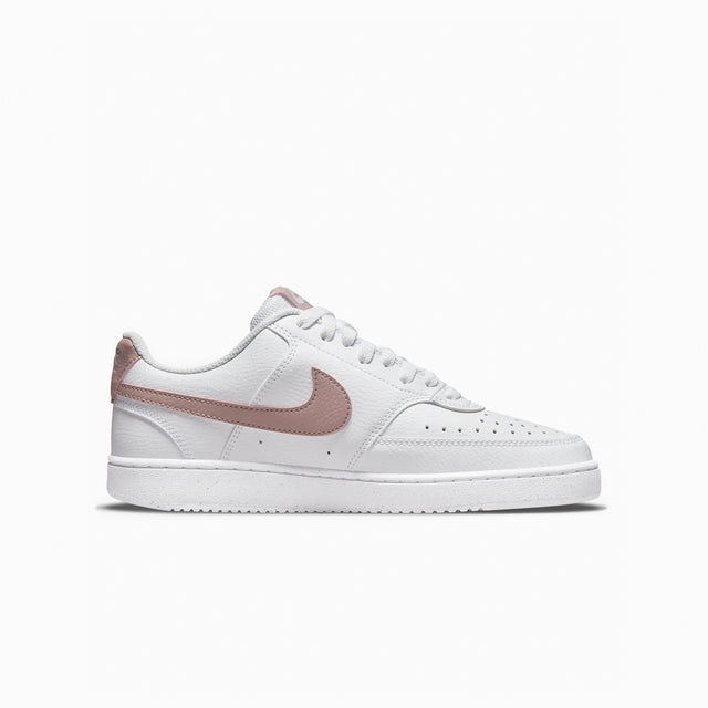 NIKE COURT VISION LOW NEXT NATURE BLANC & ROSE OXFORD - DH3158