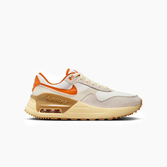 NIKE AIR MAX SYSTM BEIGE & ORANGE AND BROWN - FQ8106