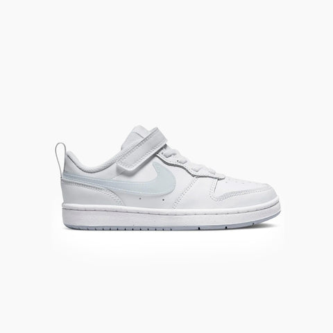 NIKE COURT BOROUGH LOW 2 WHITE & GRAY - BQ5451