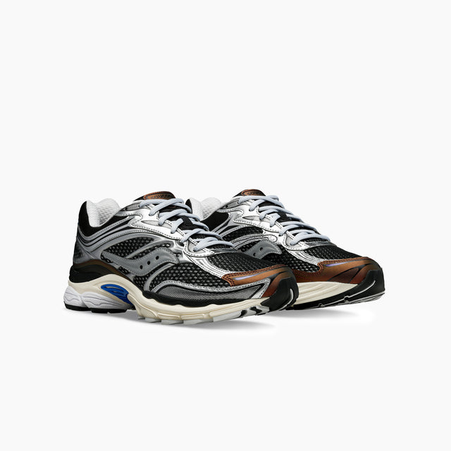 SAUCONY PROGRID OMNI 9 SILVER & BROWN AND BEIGE - S70809
