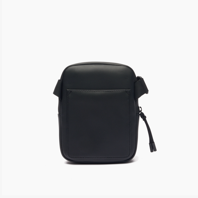 LACOSTE FLAT CROSSOVER BAG NOIR - NH3307LV