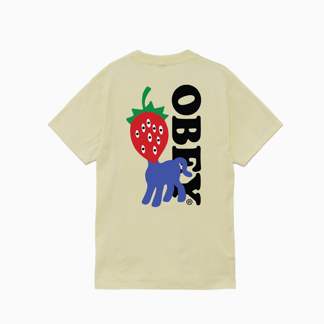 OBEY CLOTHING OBEY STRAWBERRY PALE YELLOW - 165264054