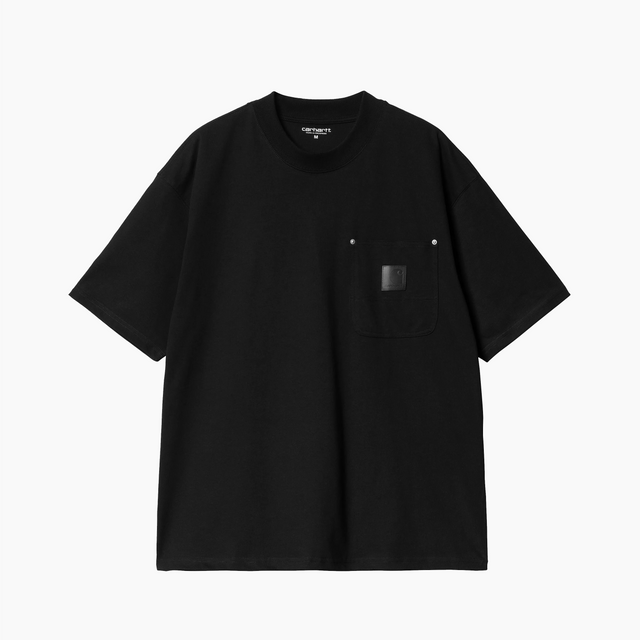 CARHARTT WIP S/S ELDON POCKET BLACK I034365-89