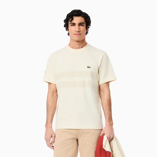 LACOSTE TEE SHIRT LAPLAND OFF WHITE TH9769-XFJ