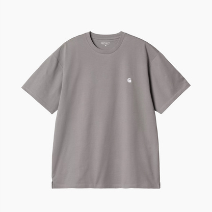 CARHARTT WIP MADISON T-SHIRT YOSEMITE GRAY WHITE I033000