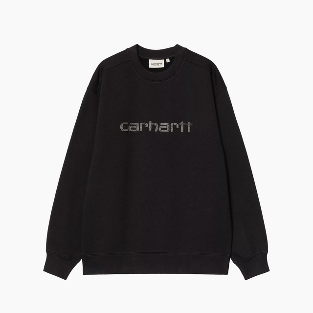 CARHARTT WIP W RIVET SCRIPT SWEAT I034420