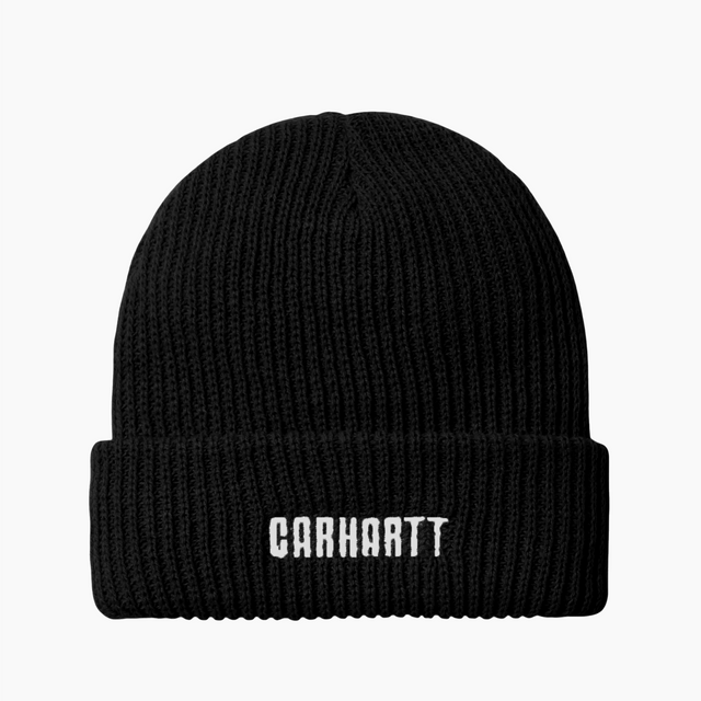 CARHARTT WIP INDUSTRY BEANIE BLACK I034368-K02