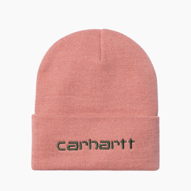 CARHARTT WIP SCRIPT BEANIE DUSTY ROSE - I030884-2DG