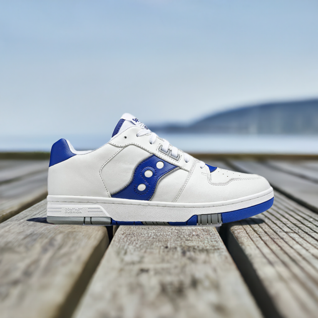 SAUCONY SONIC LOW WHITE & ROYAL - S70749