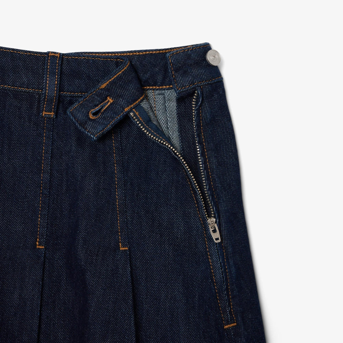 LACOSTE FALDA VAQUERA CORTA PLISADA RINSE BLUE JF8311