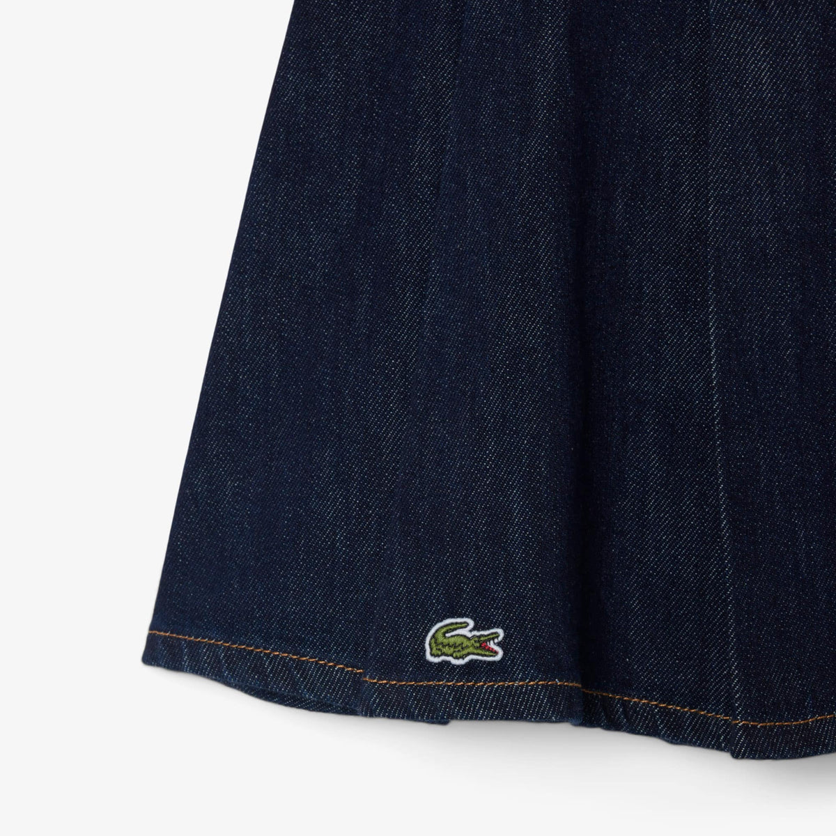 LACOSTE FALDA VAQUERA CORTA PLISADA RINSE BLUE JF8311
