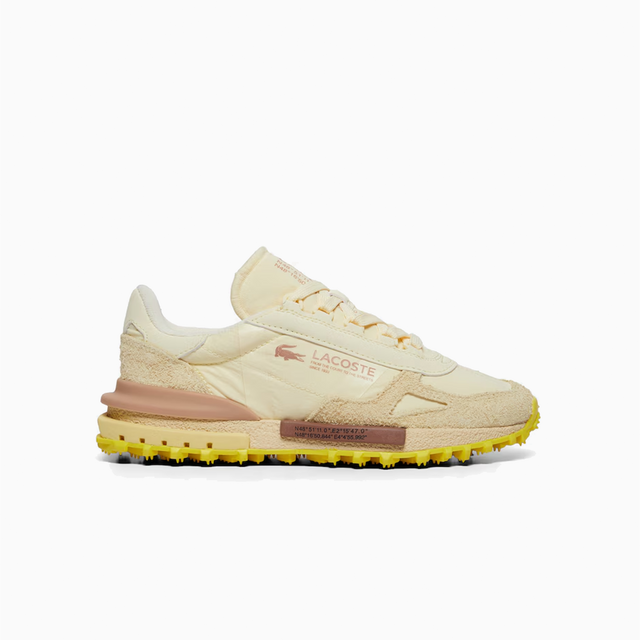 LACOSTE ELITE ACTIVE BEIGE & YELLOW - 49SFA0002