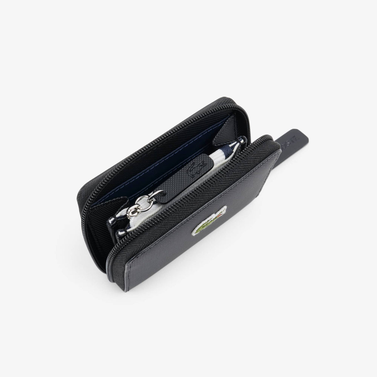 LACOSTE MONEDERO CON CREMALLERA MINI L.12.12 CONCEPT NOIR NF4193PK
