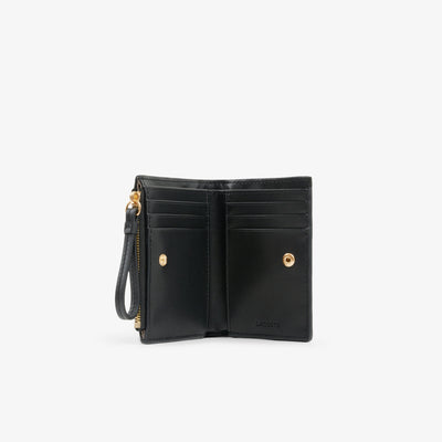 LACOSTE BILLETERA DE PIEL CROCODELLE NOIR NF5121EE